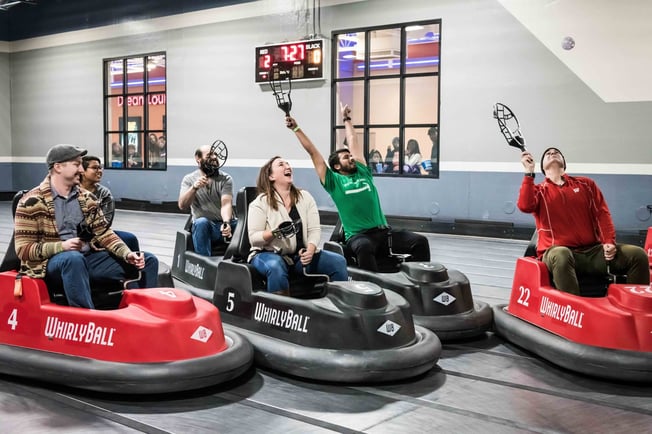 whirlyball cars